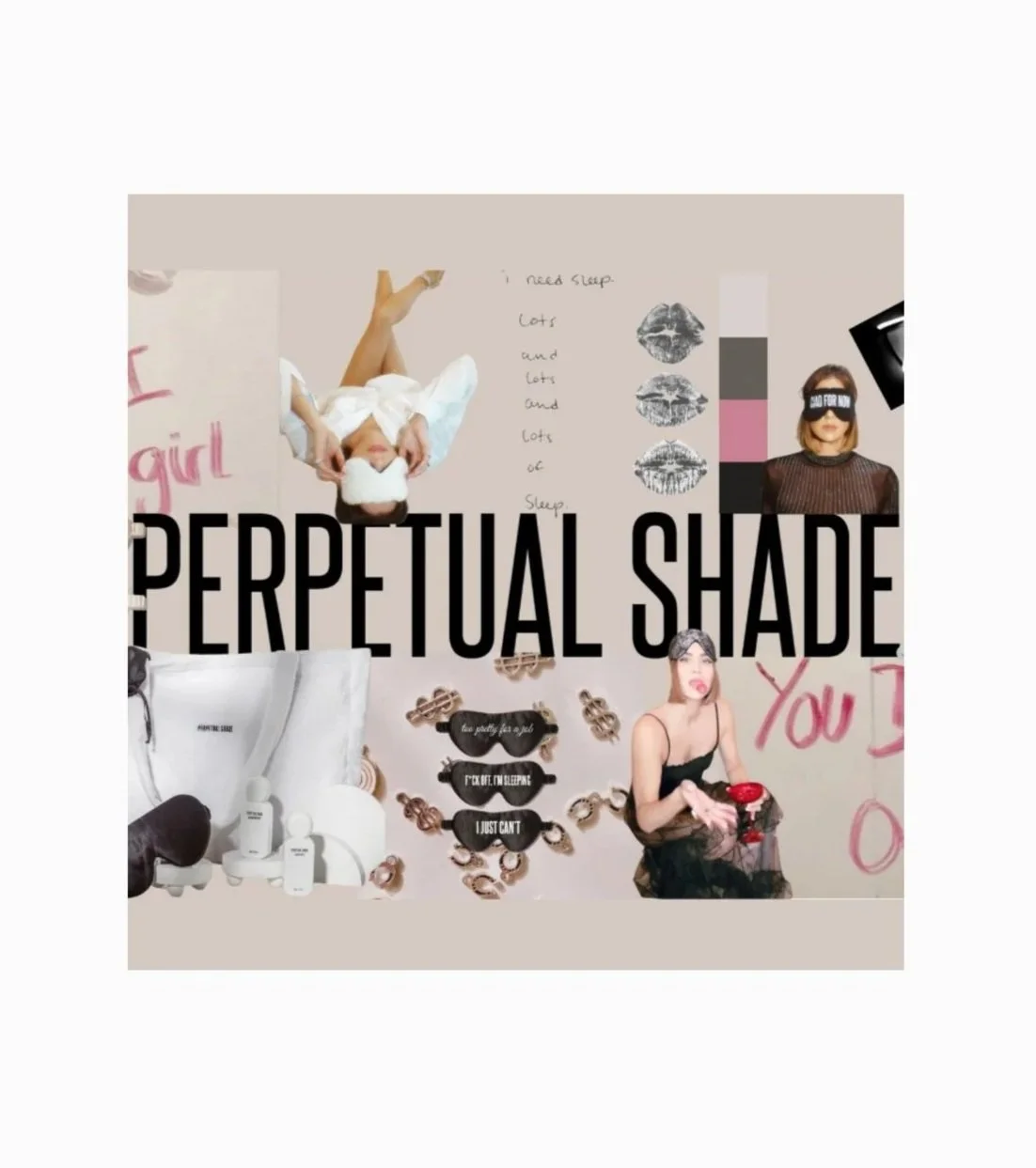 Perpetual Shade: Redefining Beauty Sleep Through Digital Storytelling