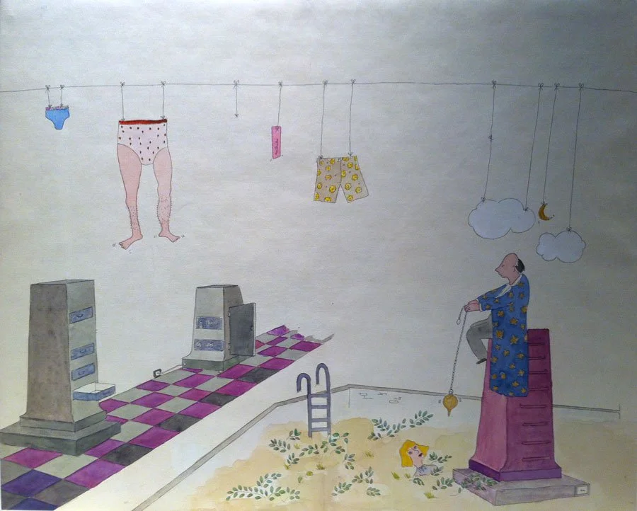 LE PENDULE
54x68