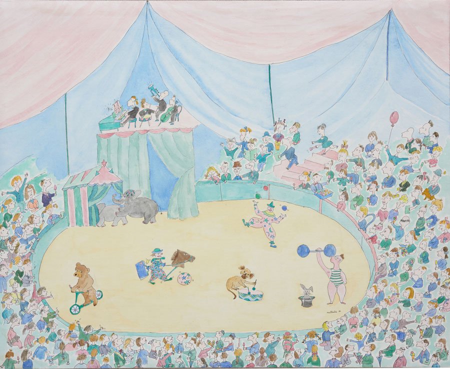 LE CIRQUE
48x59
