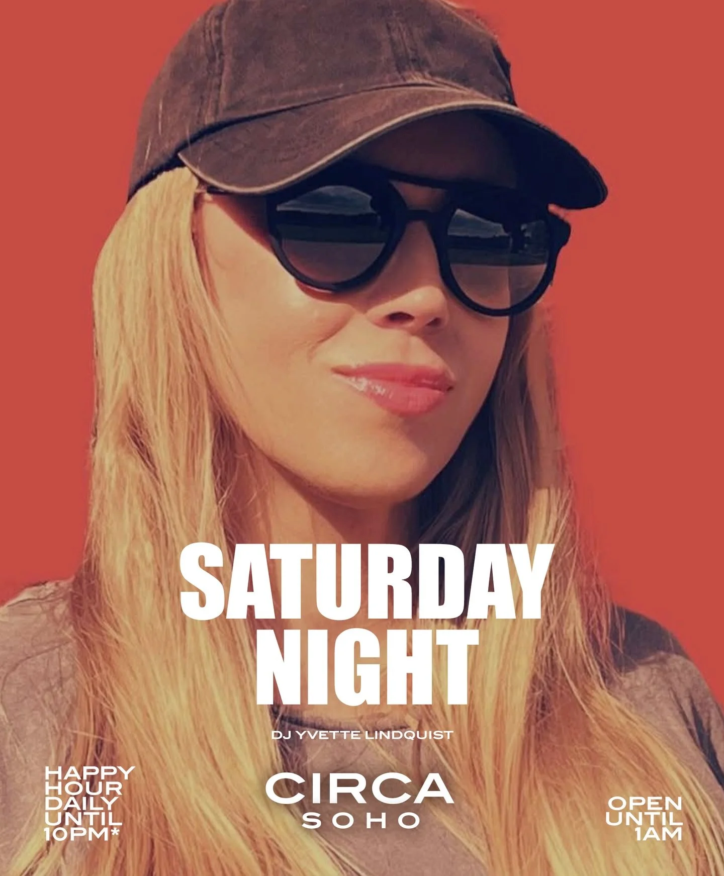 WE&rsquo;RE BACK TO FULL BLOWN SATURDAY PARTYING 💦

The weekend is in full swing, we&rsquo;re ready to taste the sweet vibes of Soho. 

Saturdays - let&rsquo;s GO!

⏰ OPEN UNTIL 1AM TONIGHT ⏰

&bull; DJ Yvette Lindquist

🍸 HAPPY HOUR UNTIL 9PM 🍸

