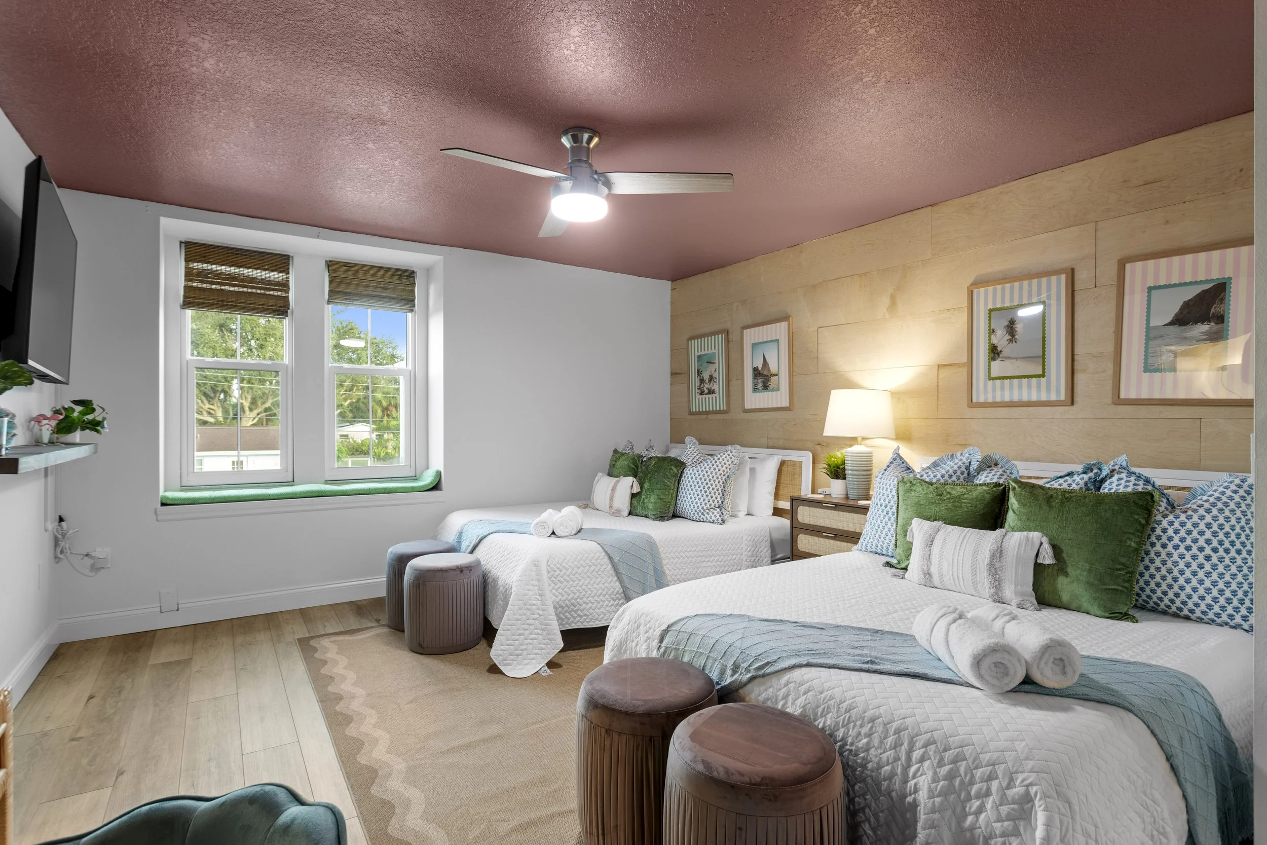  Two-queen room perfect for groups of friends or teens 