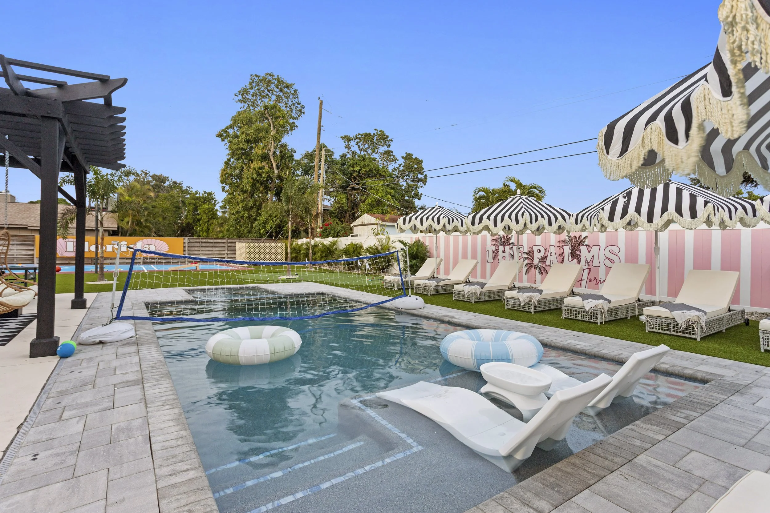  Heated pool + spa — the heart of the backyard 