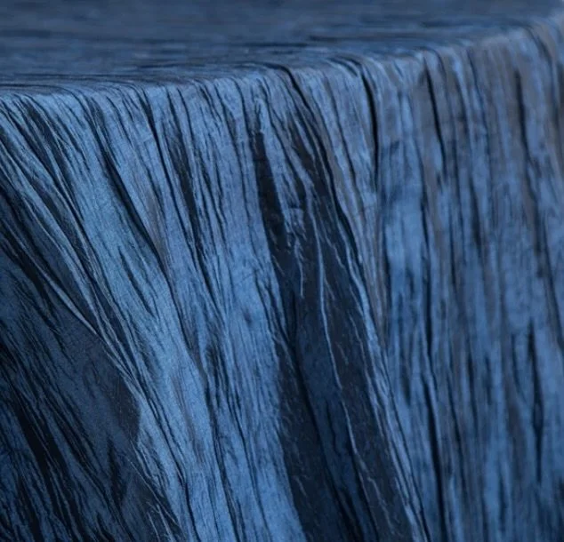 crinkled taffeta