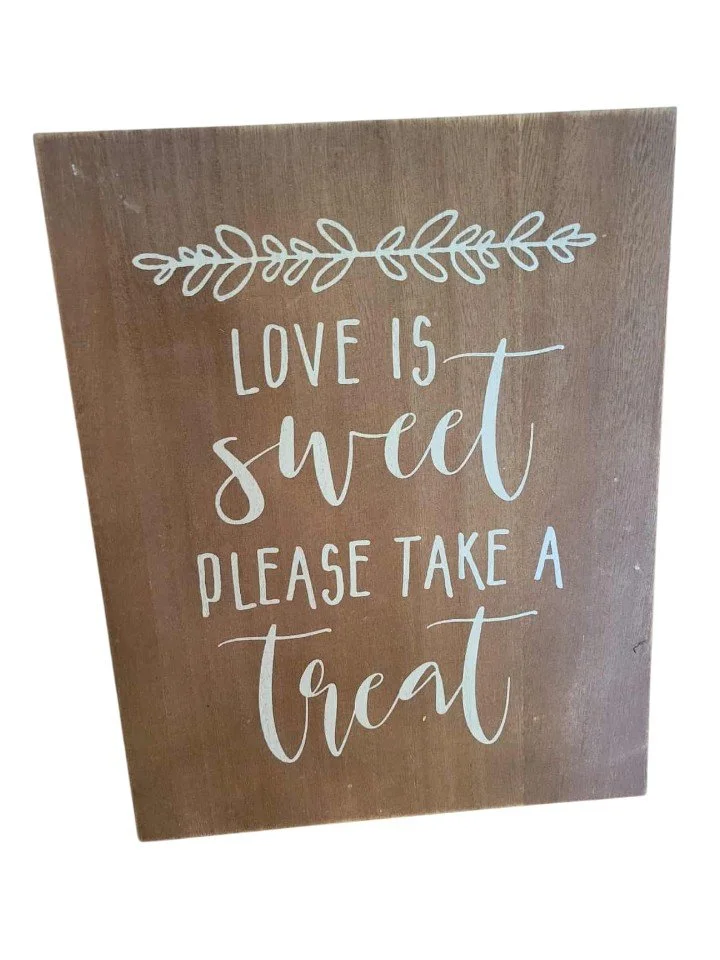 Love is Sweet Sign