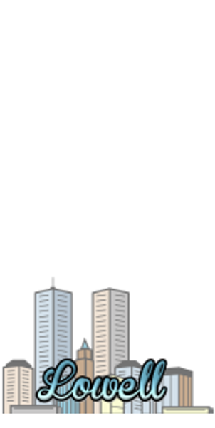 This was my first ever filter I created for my hometown, Lowell. Lowell is a very historic city with many meaningful buildings and landmarks, such as the Boott Mills, which is represented by the buildings in the image.