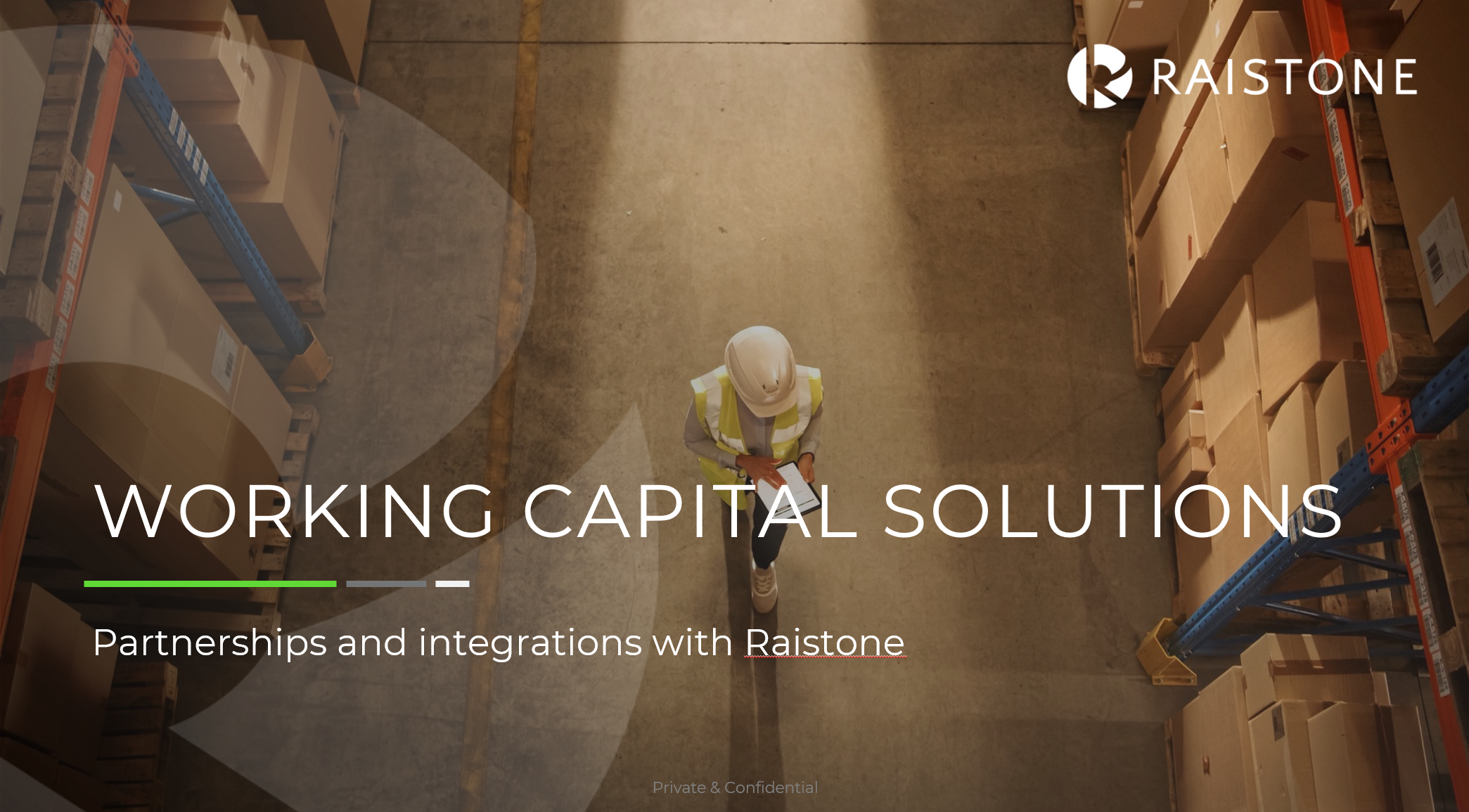 A core deck designed for the Alliances team to pitch to potential partners.