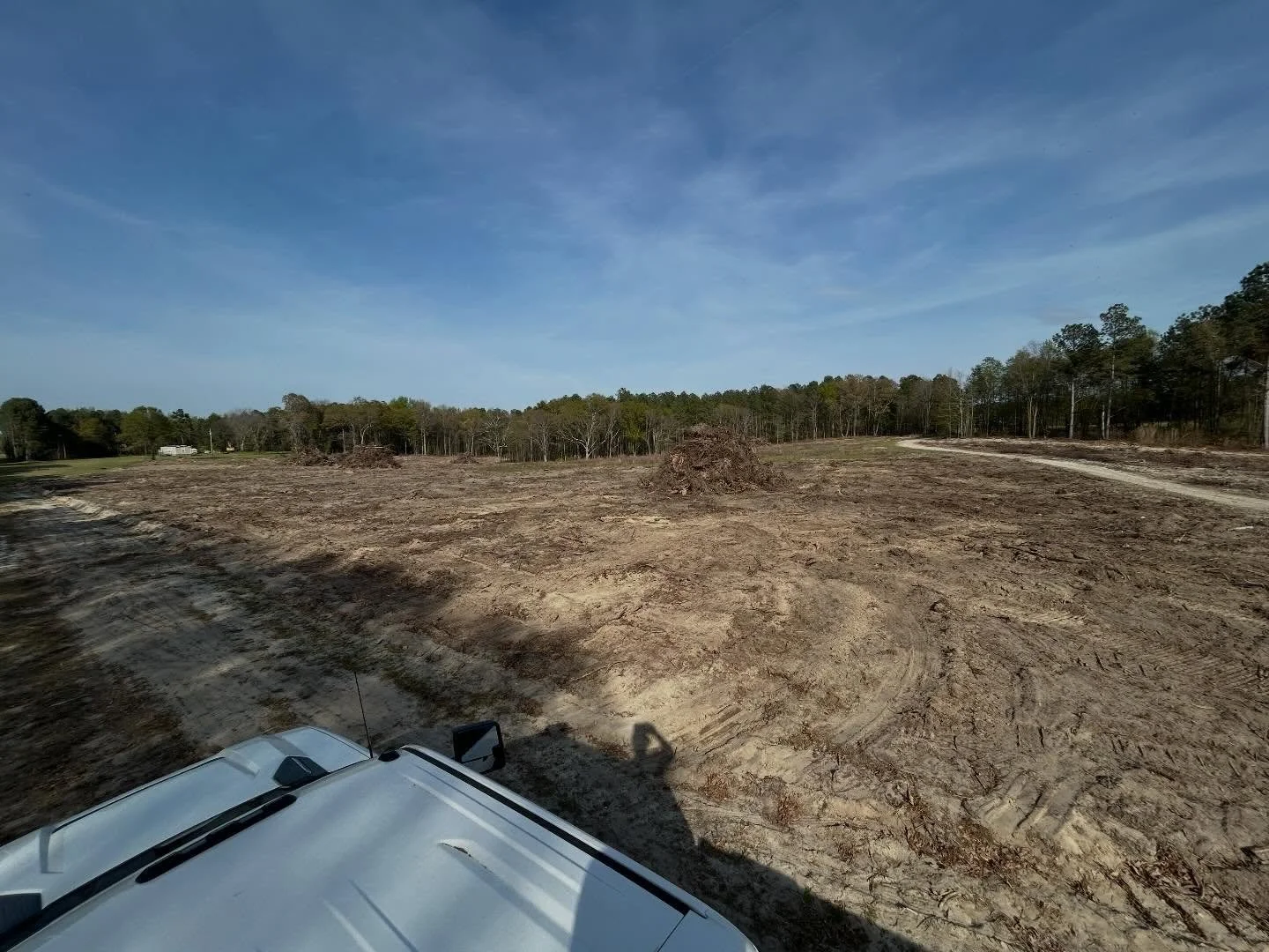 large lot of land that has been cleared