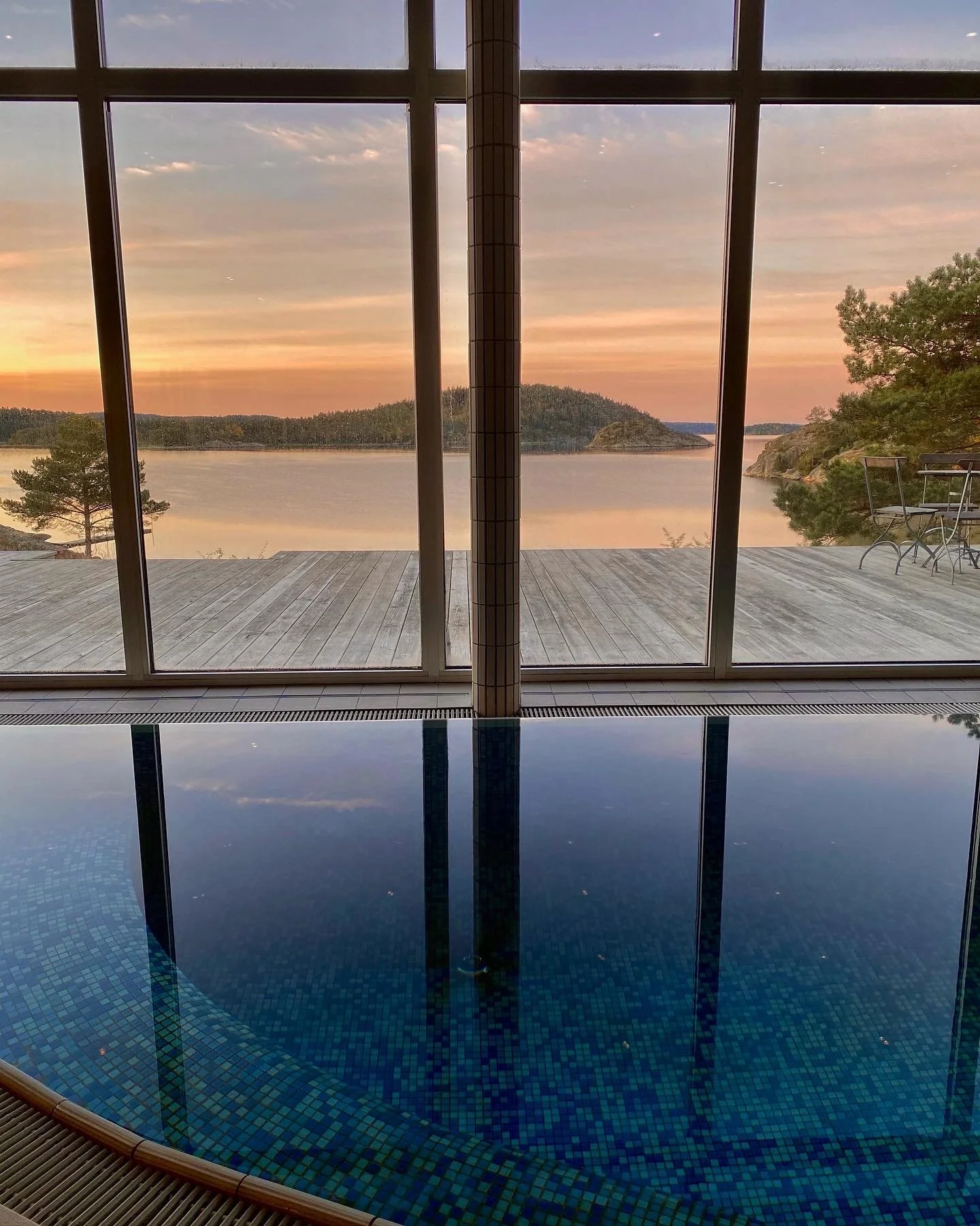 Fantastisk personal. Extremt vackert läge.