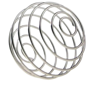 Set of metal letter L-shaped racks with colorful panels.