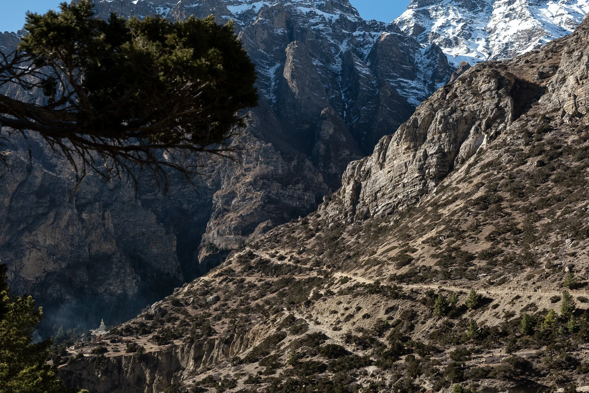 Satek monastery at Nar Phedi on the way to the village of Nar