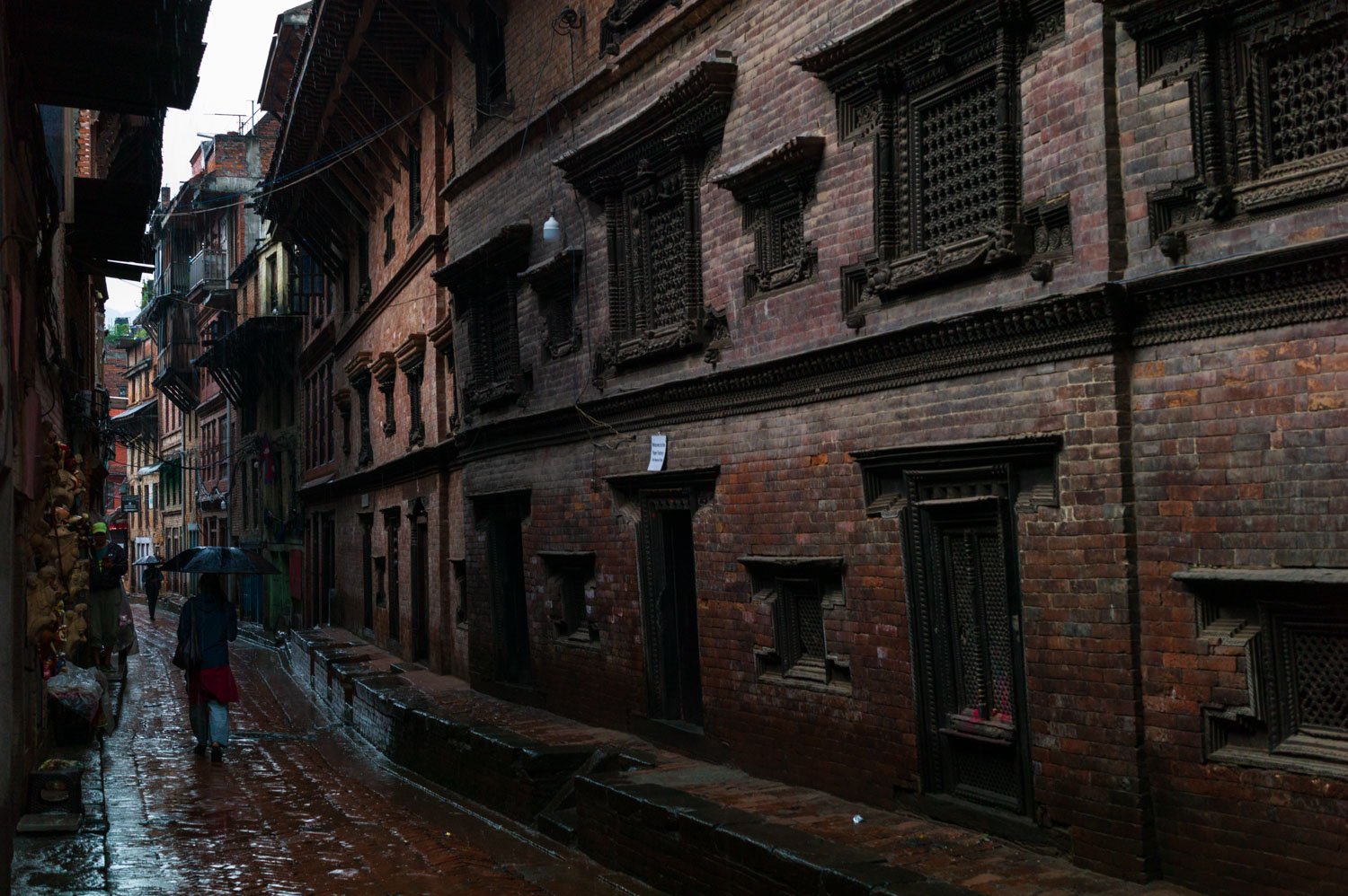 Narrow alleys of Nepal's Bhaktapur