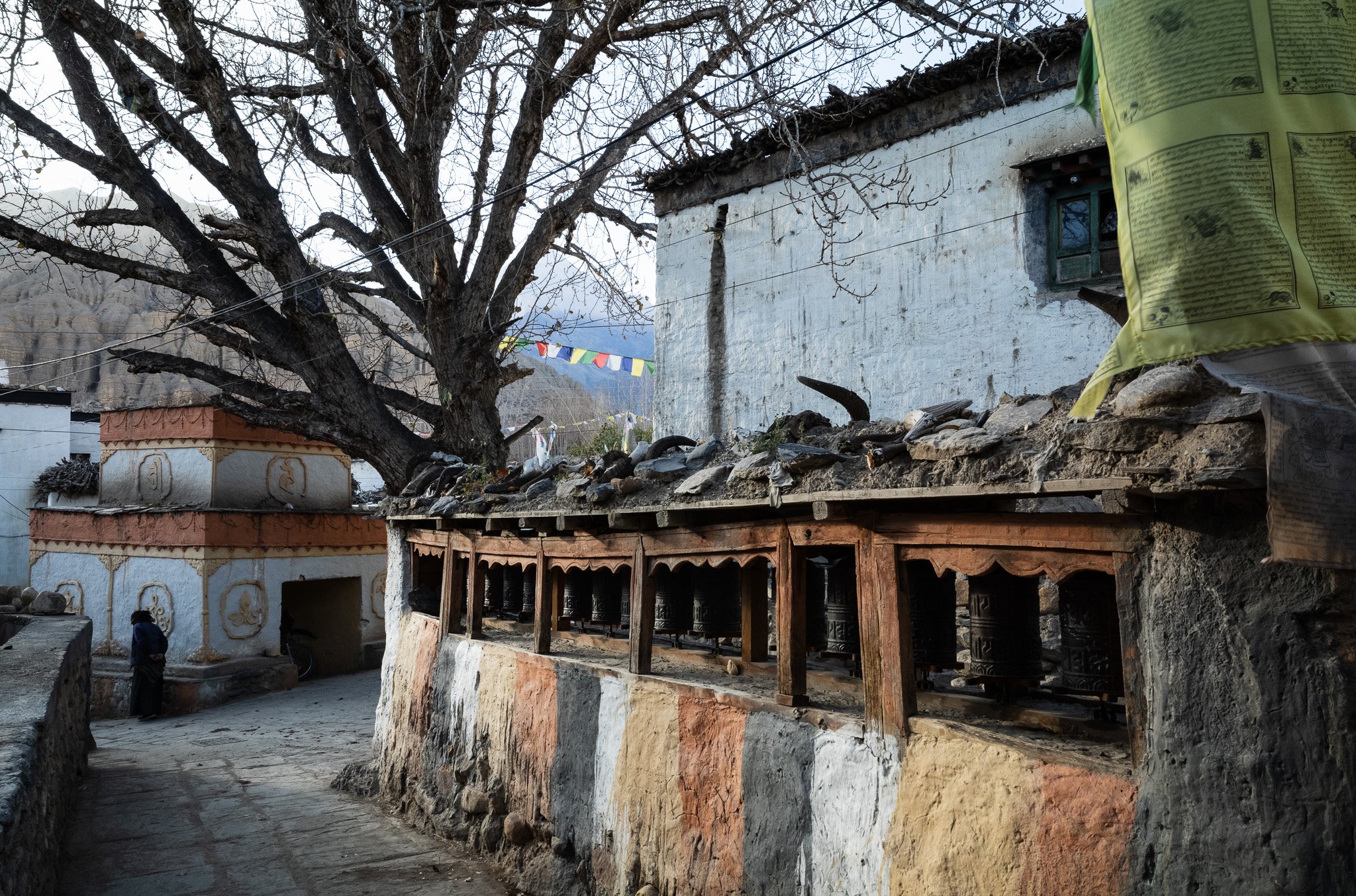 The village of Ghami on the way to Lo Manthang in Nepal's Upper Mustang