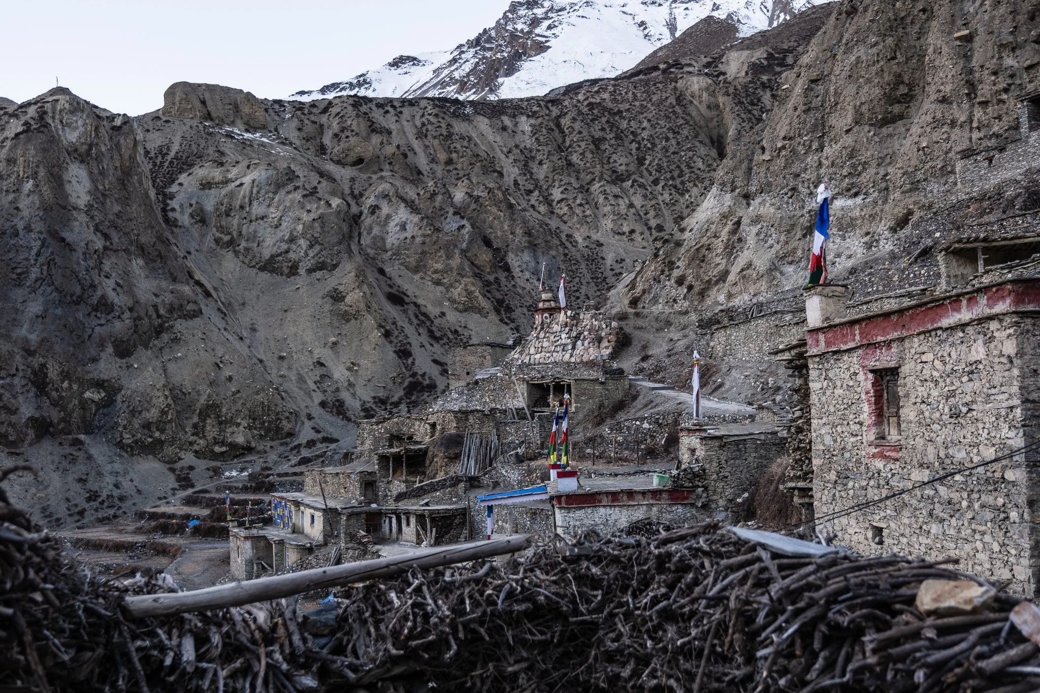 The village of Phu on the little explored Nar Phu trek