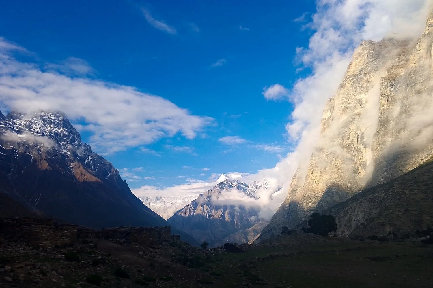 Nepal's Nar Phu region in summer