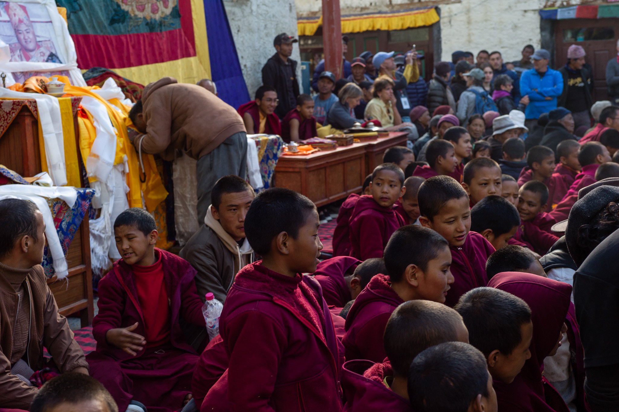 The Tiji Festival celebrating the triumph of good over evil is celebrated in Lo Manthang in Nepal's Upper Mustang region.