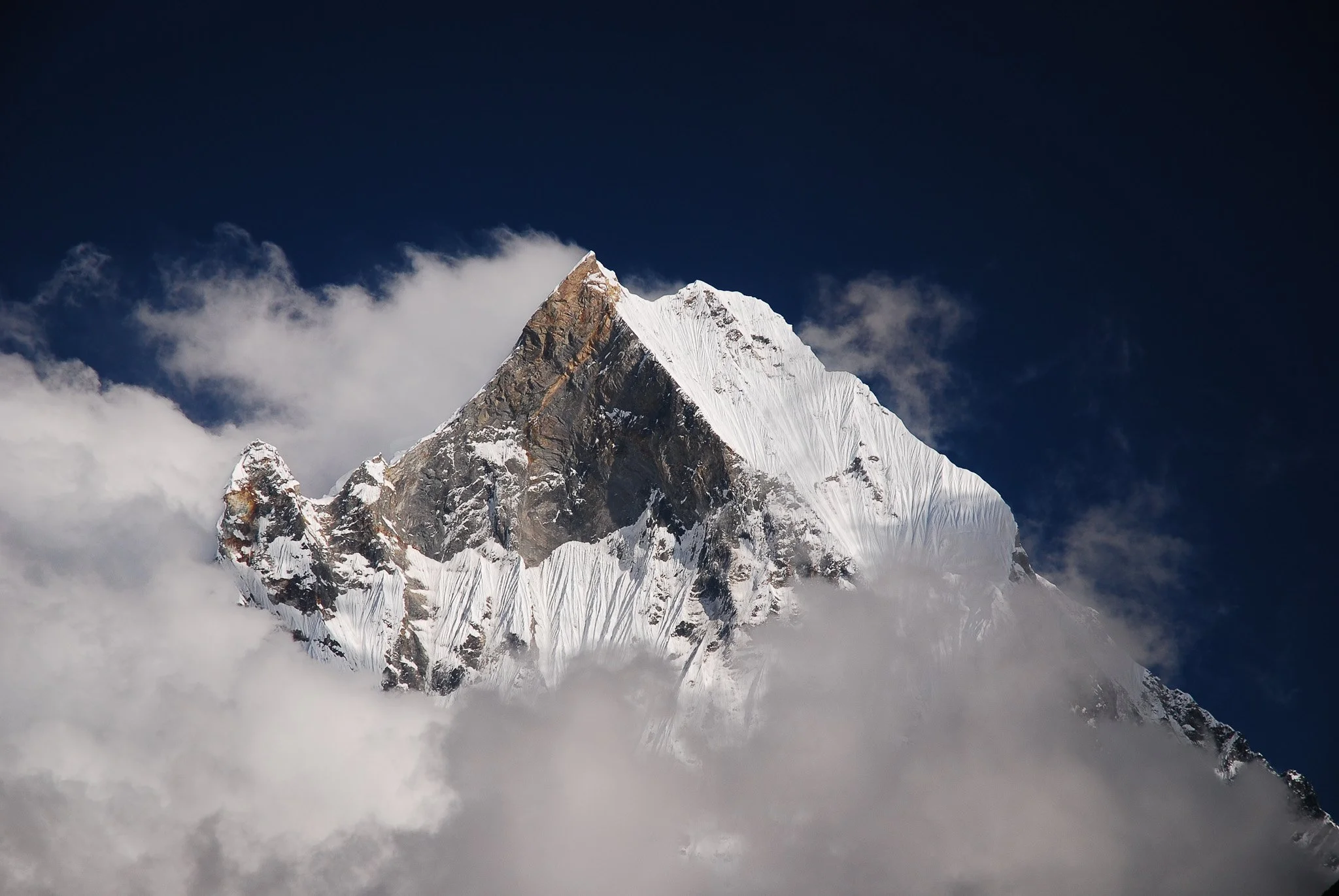 View of Machhapuchhare from Annapurna Base Camp