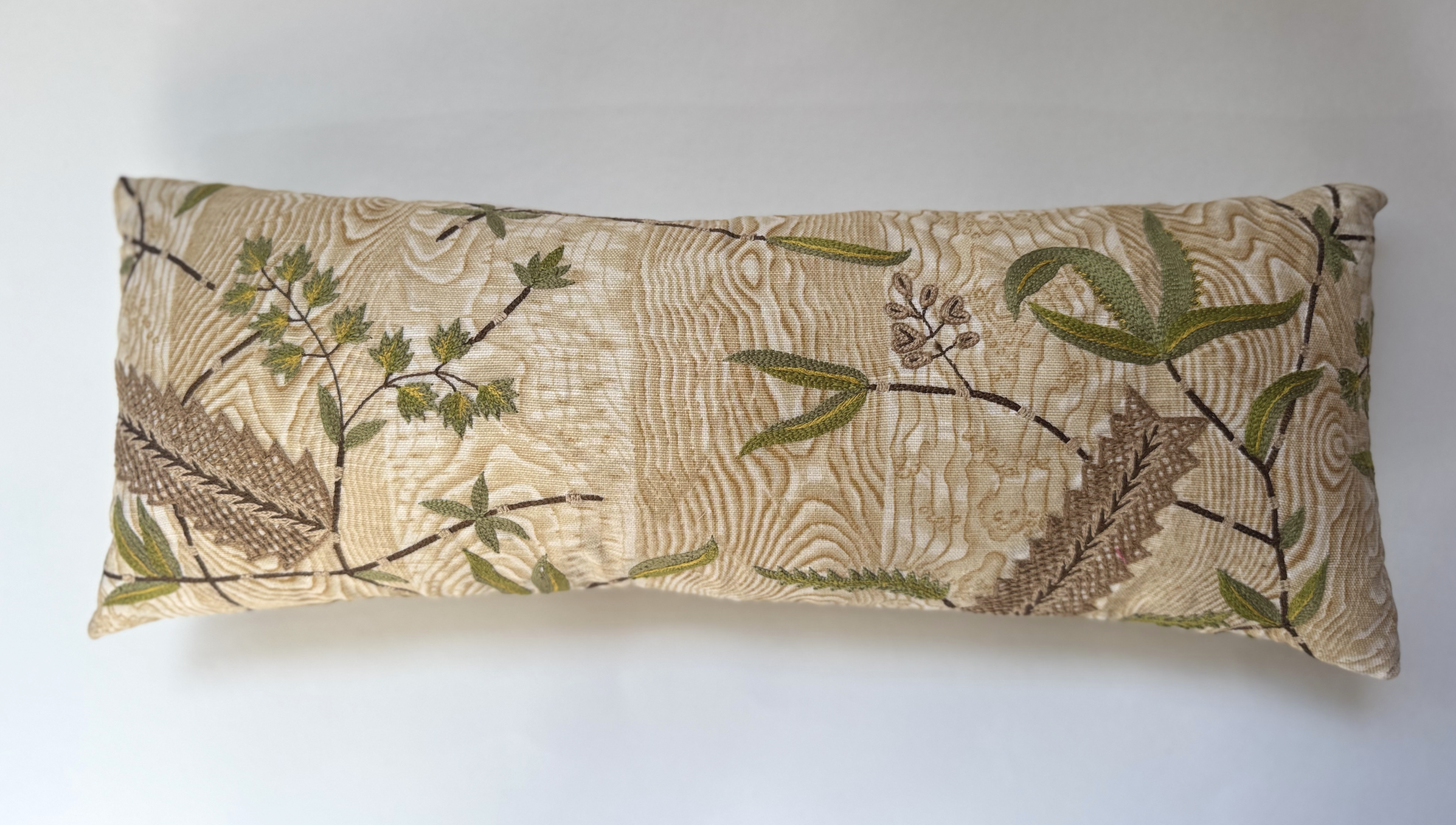 Embroidered Faux Bois