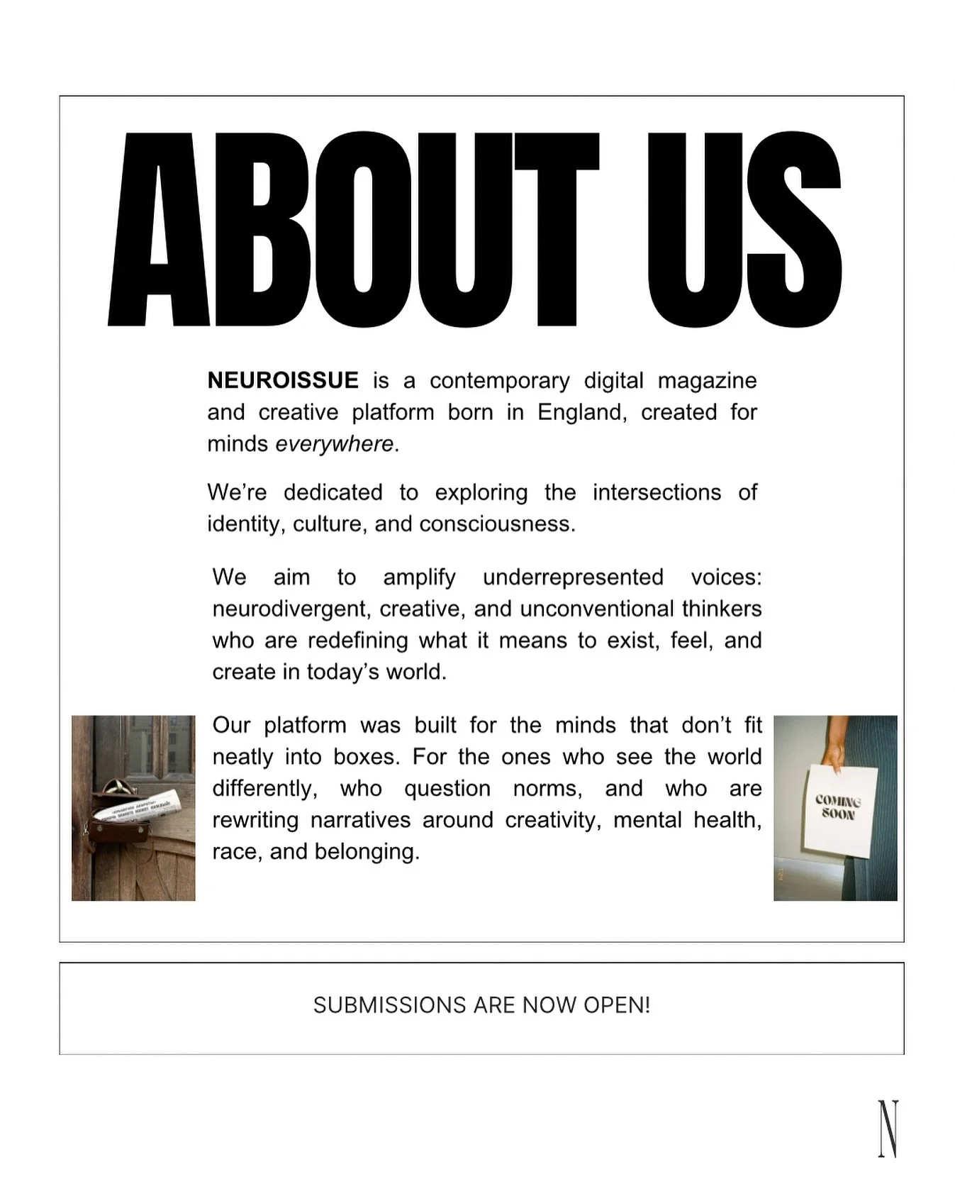 Website launching 13th November 🌐🗞️🧠