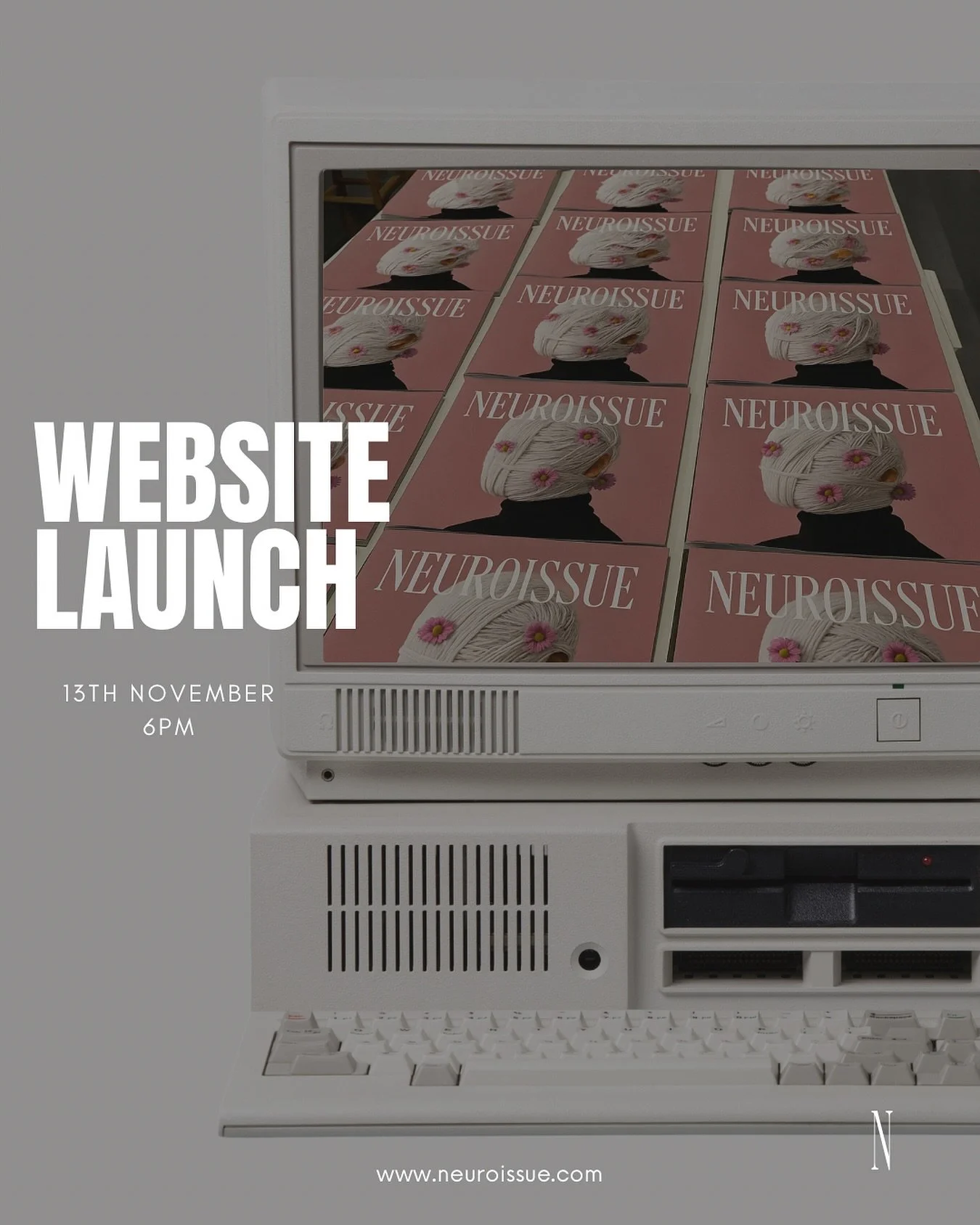 It&rsquo;s almost time.

NEUROISSUE &mdash; a digital magazine amplifying unmasked stories and modern minds &mdash; launches 13th November at 6PM (GMT).

A new space for creativity, identity, and conversation.

www.neuroissue.com
