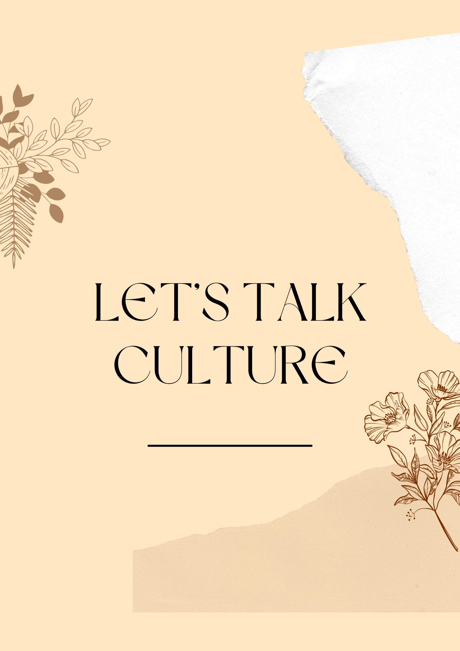 Ler's talk culture