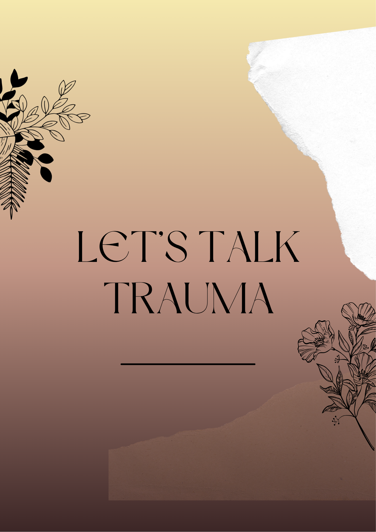 Let's talk trauma