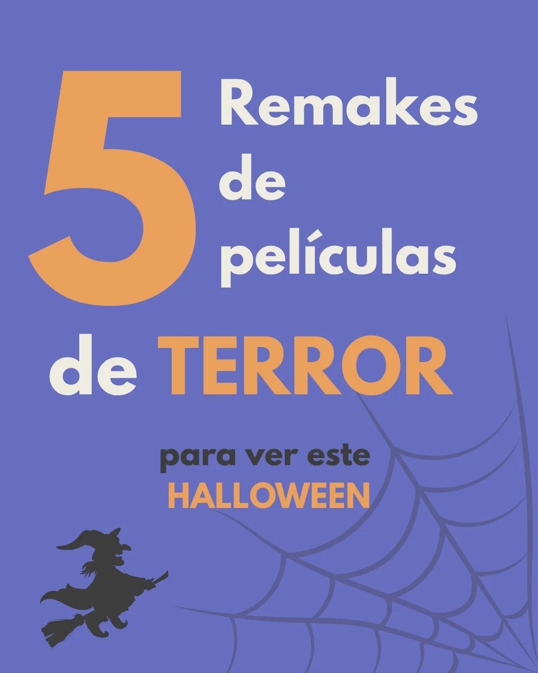 👻 Este Halloween revive el terror&hellip; &iexcl;pero con una nueva mirada!

Porque a veces los remakes dan m&aacute;s miedo que la original... &iquest;o no?
Estas son 5 versiones que vale la pena ver (o volver a sufrir):

🧛&zwj;♂️ Nosferatu
⚡ Fran
