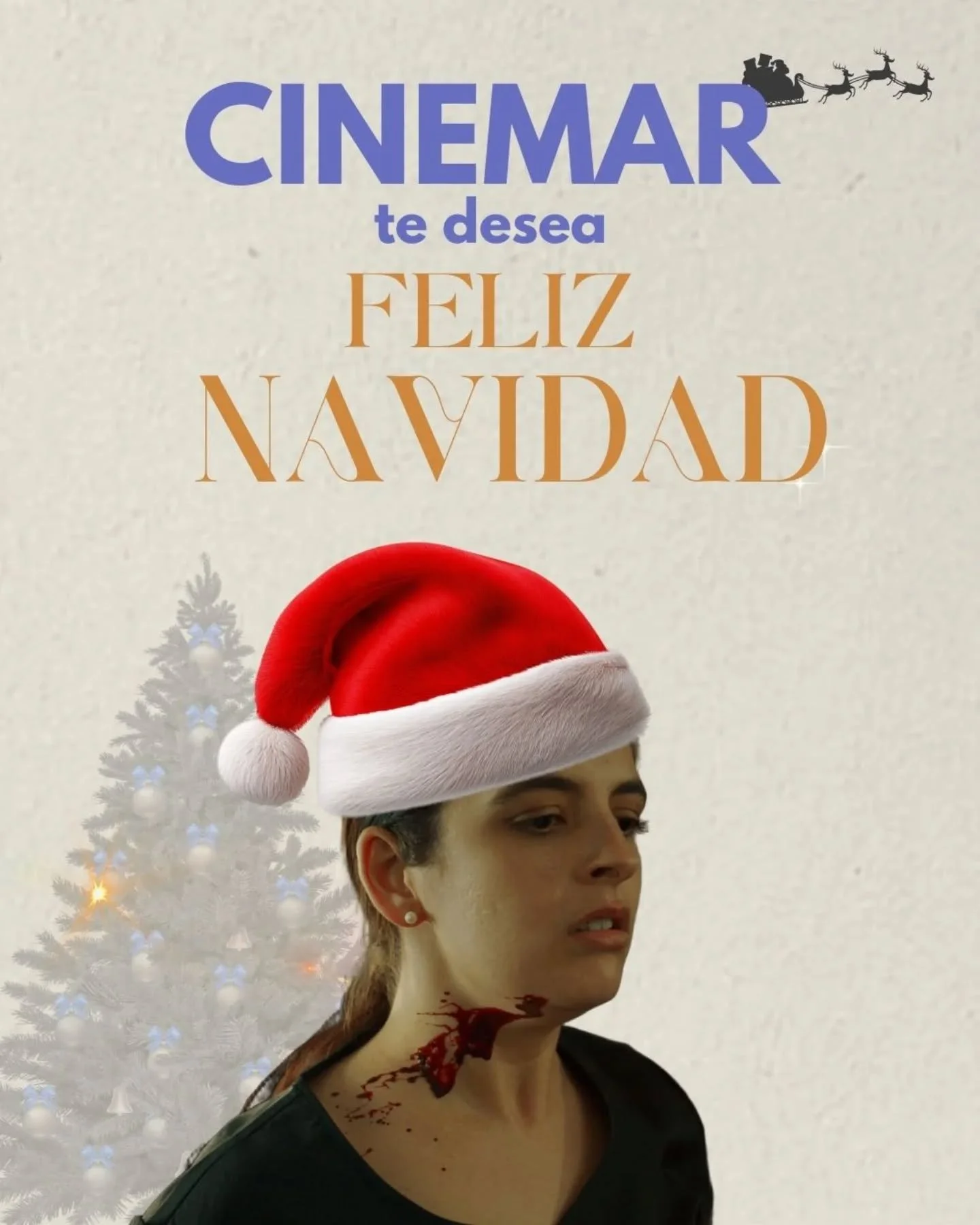 El equipo de Cinemar os desea unas felices fiestas con mucho cine. 🌊❤️🤶🏻🧑🏻&zwj;🎄🎅🏻