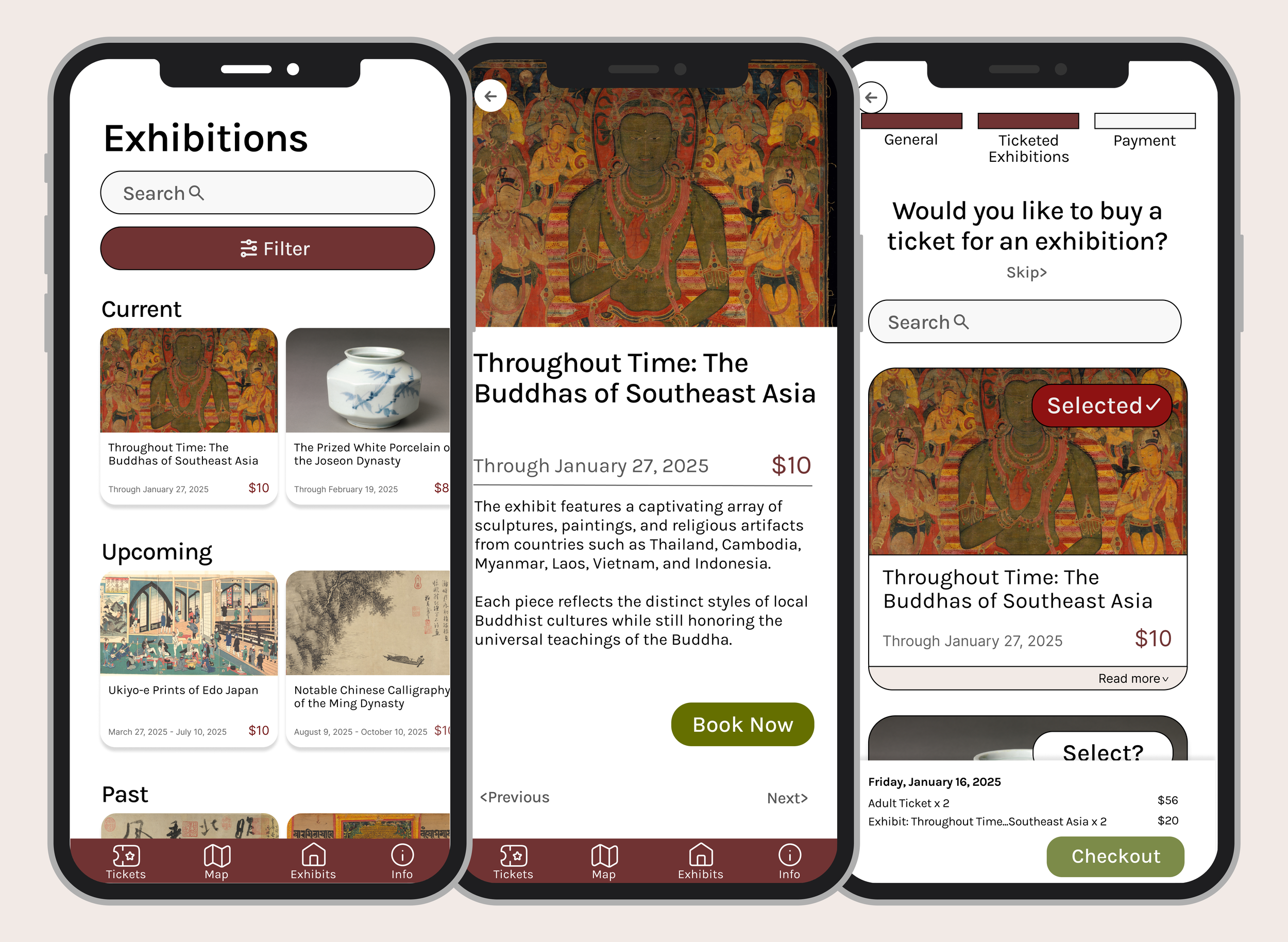 The Museum of Asian Art - UX Design