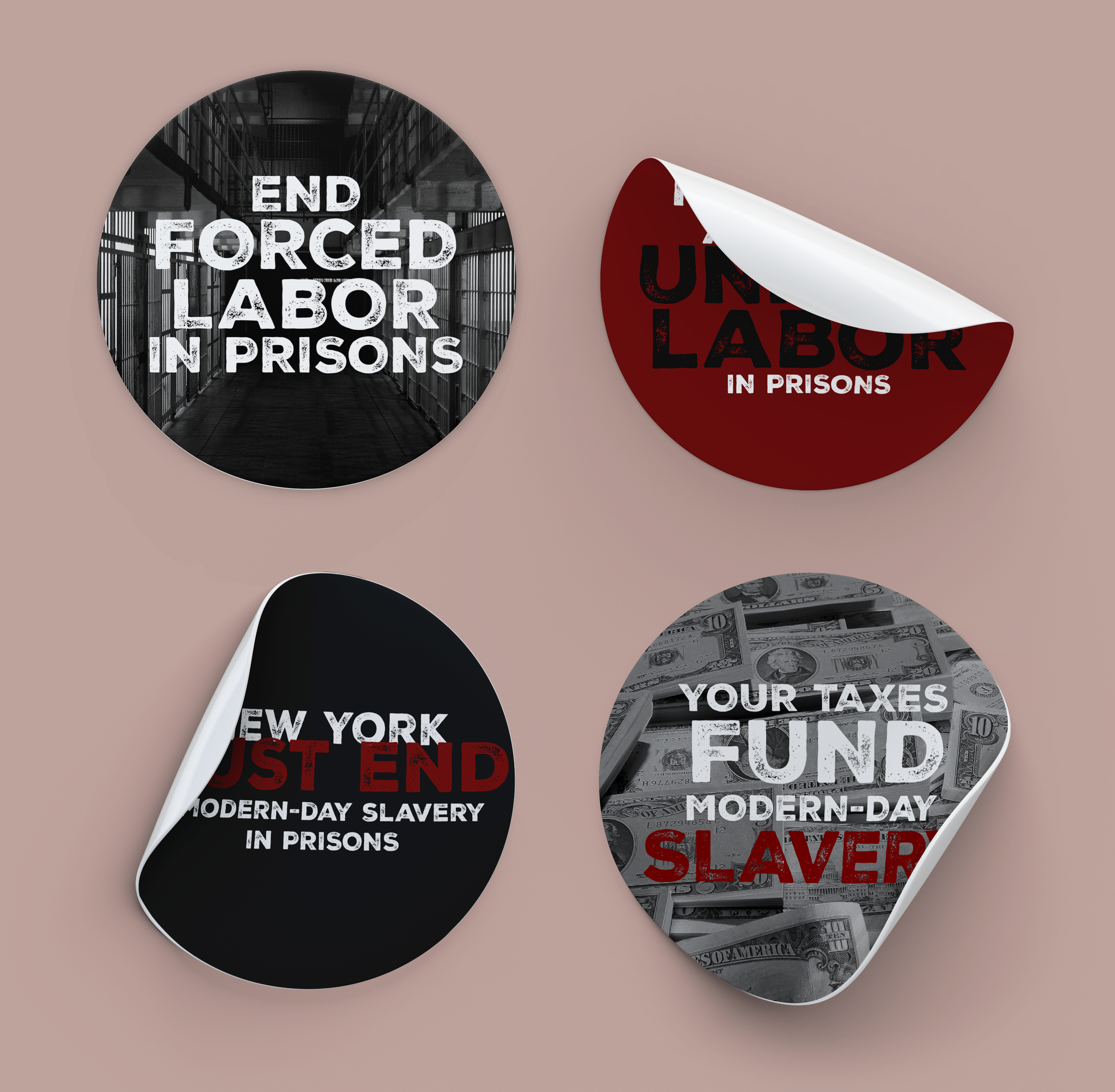 End Forced Labor in NY Prisons - Social Campaign