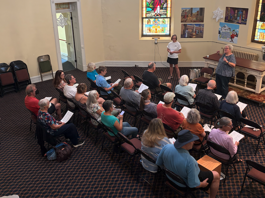Singing Resistance practice