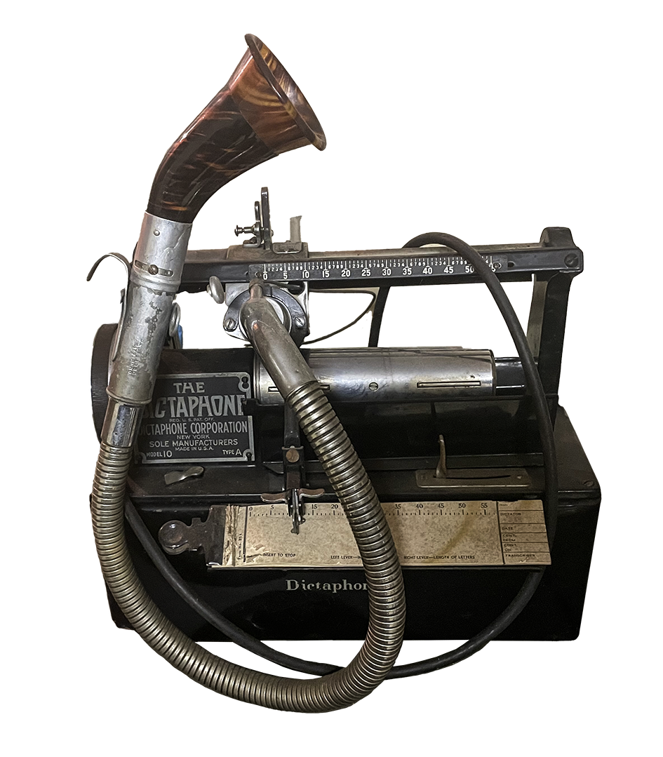 old dictaphone from the archives