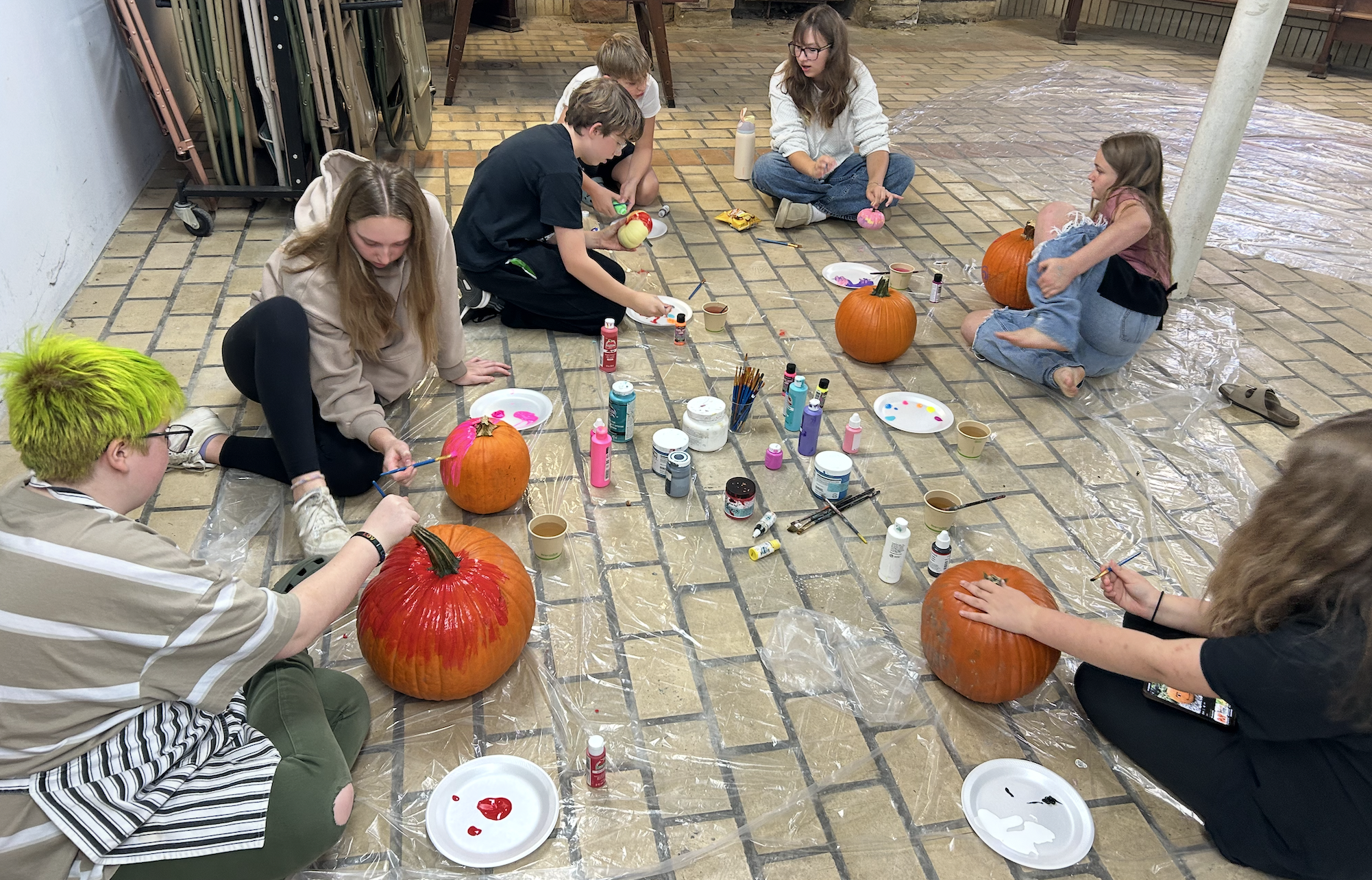 Painting Pumpkins