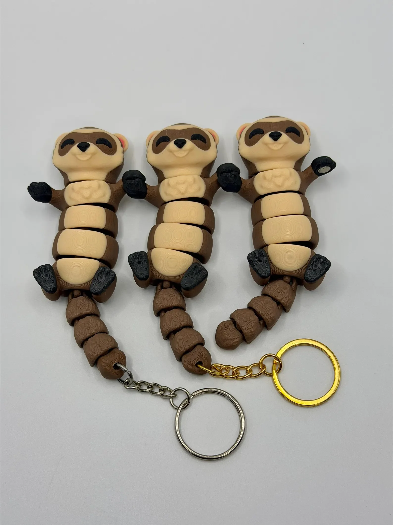 Business of Ferrets Keychain