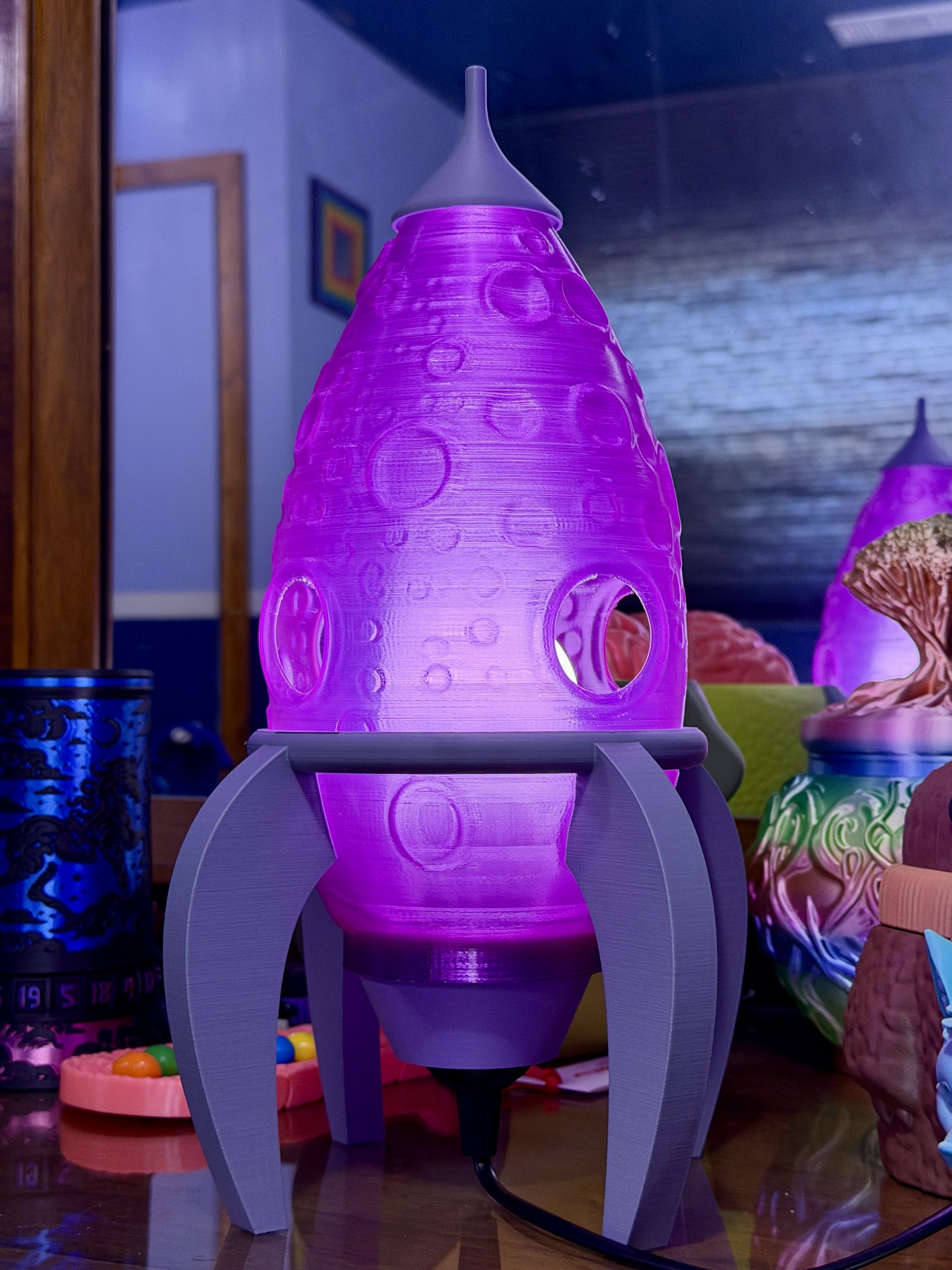 Rocket Table Lamp