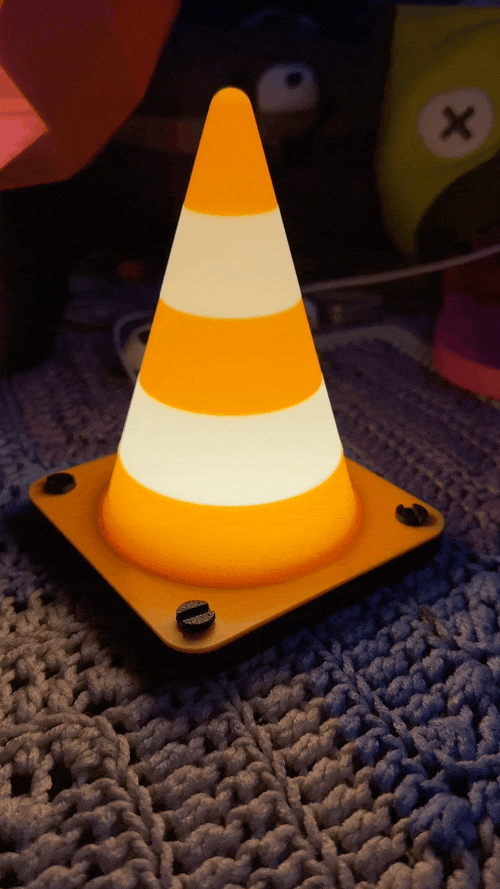 Traffic Cone Lamp