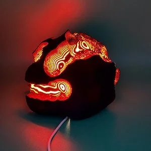 Magma Rift Lamp