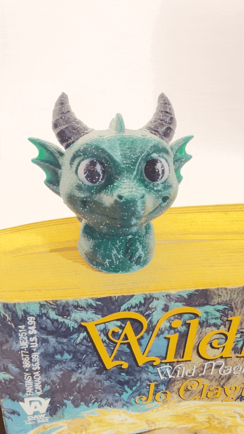 Dragon Bookmark - Cute Gift for Fantasy Lovers