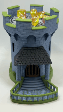 Mechanical Castle Dice Tower