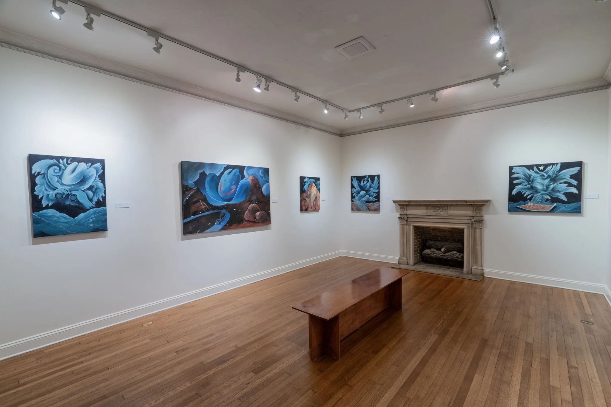 Installation view of American Cowboy: Alternative Landscapes, Masur Museum of Art, 2025 
Courtesy of Patrick Hargon