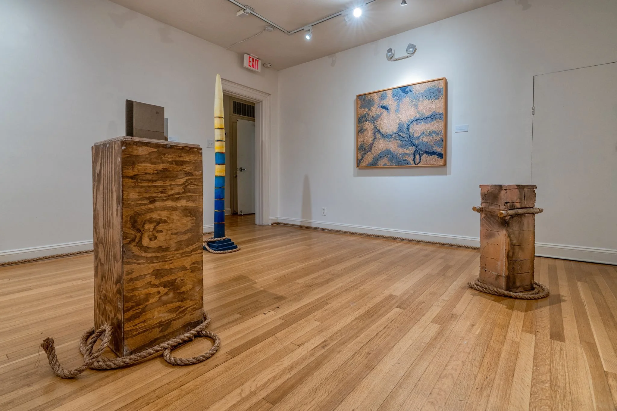 Installation view of American Cowboy: Alternative Landscapes, Masur Museum of Art, 2025 
Courtesy of Patrick Hargon