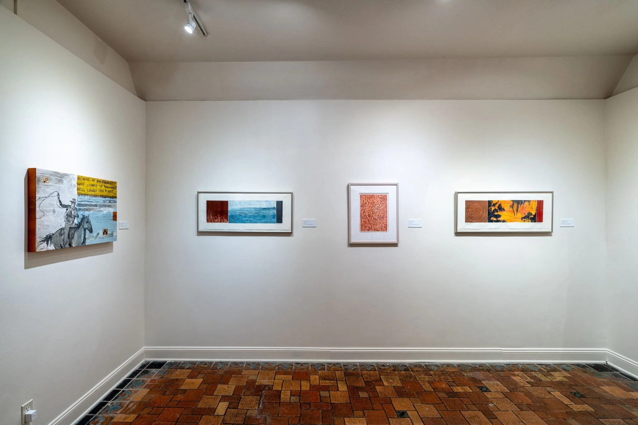 Installation view of American Cowboy: Alternative Landscapes, Masur Museum of Art, 2025 
Courtesy of Patrick Hargon