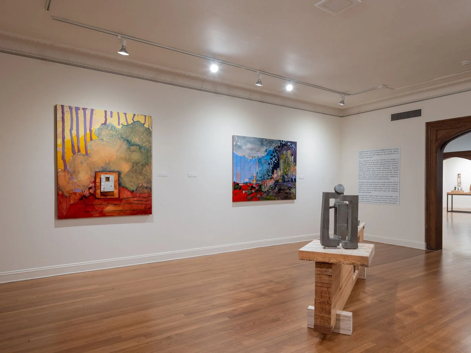 Installation shot, Clifford Tresner: Swimming in the Sky, Masur Museum of Art, 2025
Image courtesy of the artist and photographer