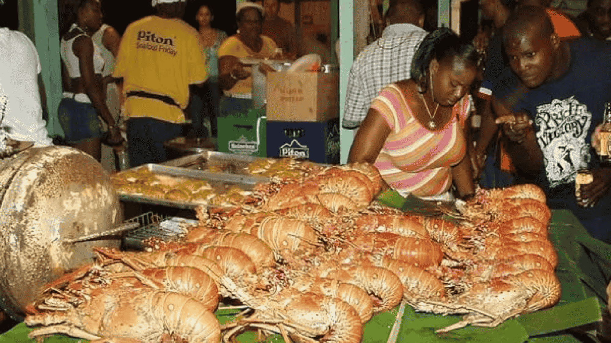 Anse La Raye Fish Fry