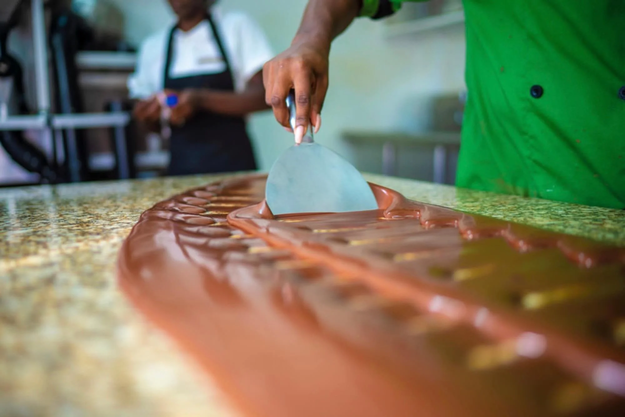 Chocolate making in St. Lucia