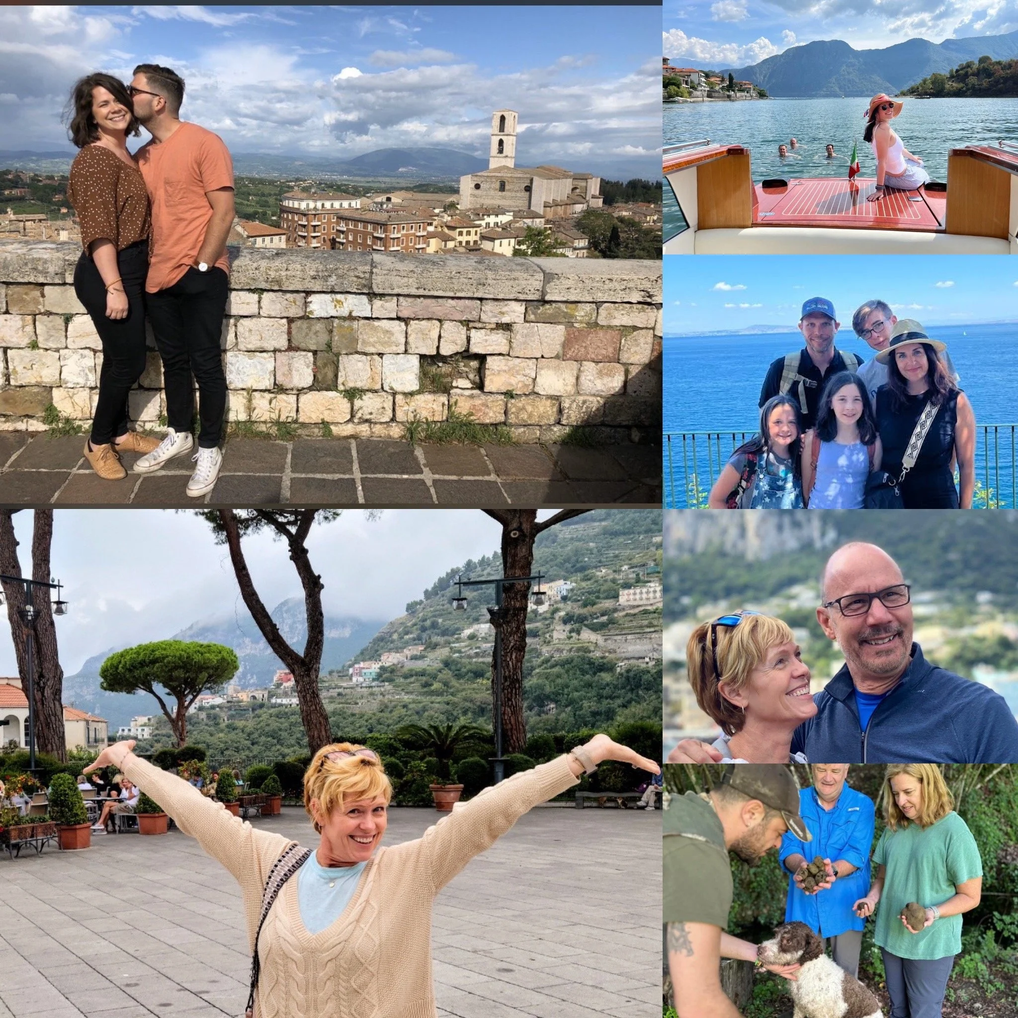 Travelers in Italy