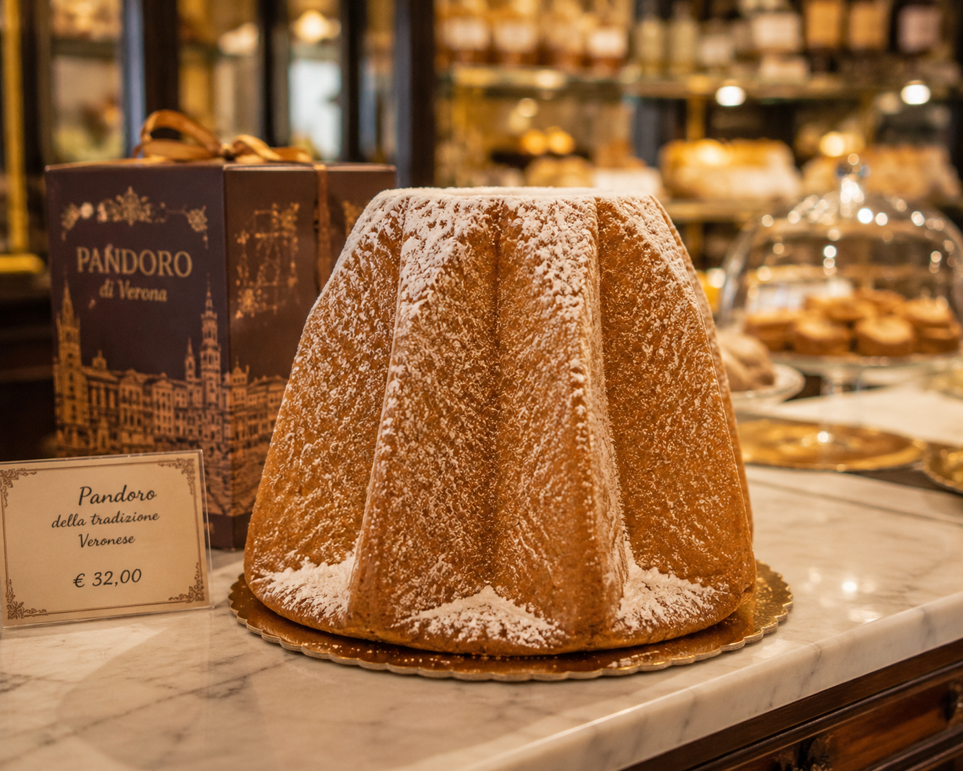 pandoro in Vera Pastry shop
