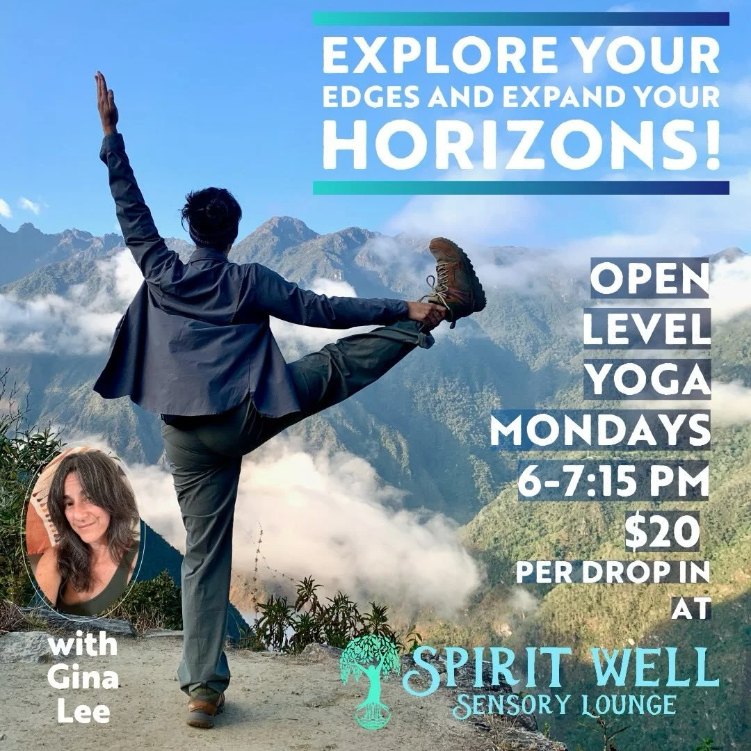 I am very happy to be offering open yoga classes at Spirit Well on Monday nights from 6 to 7 PM! Drop ins are only $20. This class will cap off at only eight students making it a comfortable learning environment whether you&rsquo;ve been around the y