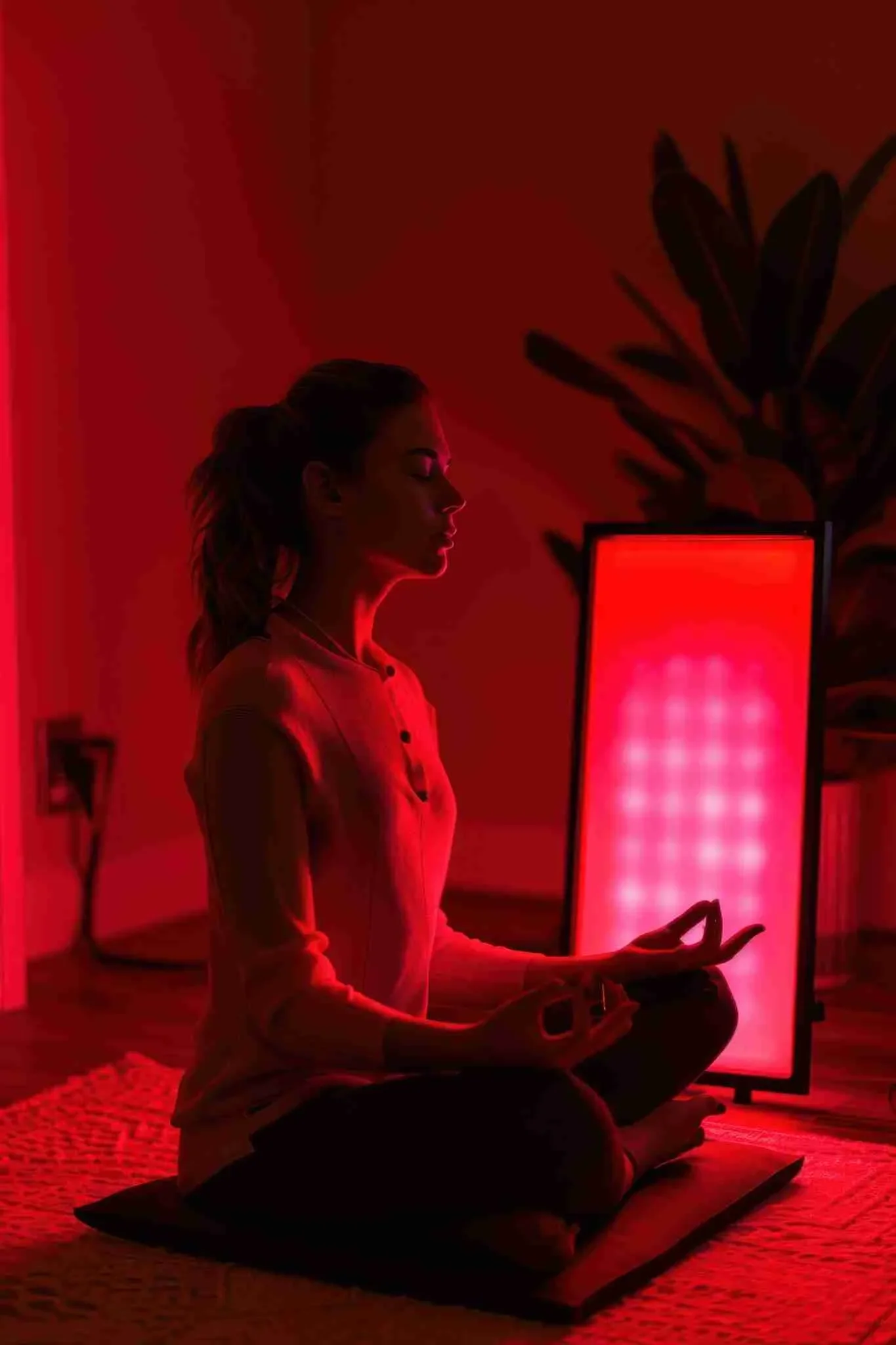 Red Light Therapy at Spirit Well Sensory Lounge in Stuart, Florida.