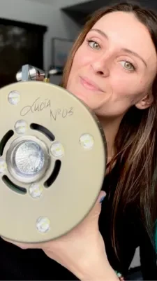 Michele Jensen, Lucia Light Therapy at Spirit Well Sensory Lounge in Stuart, Florida.